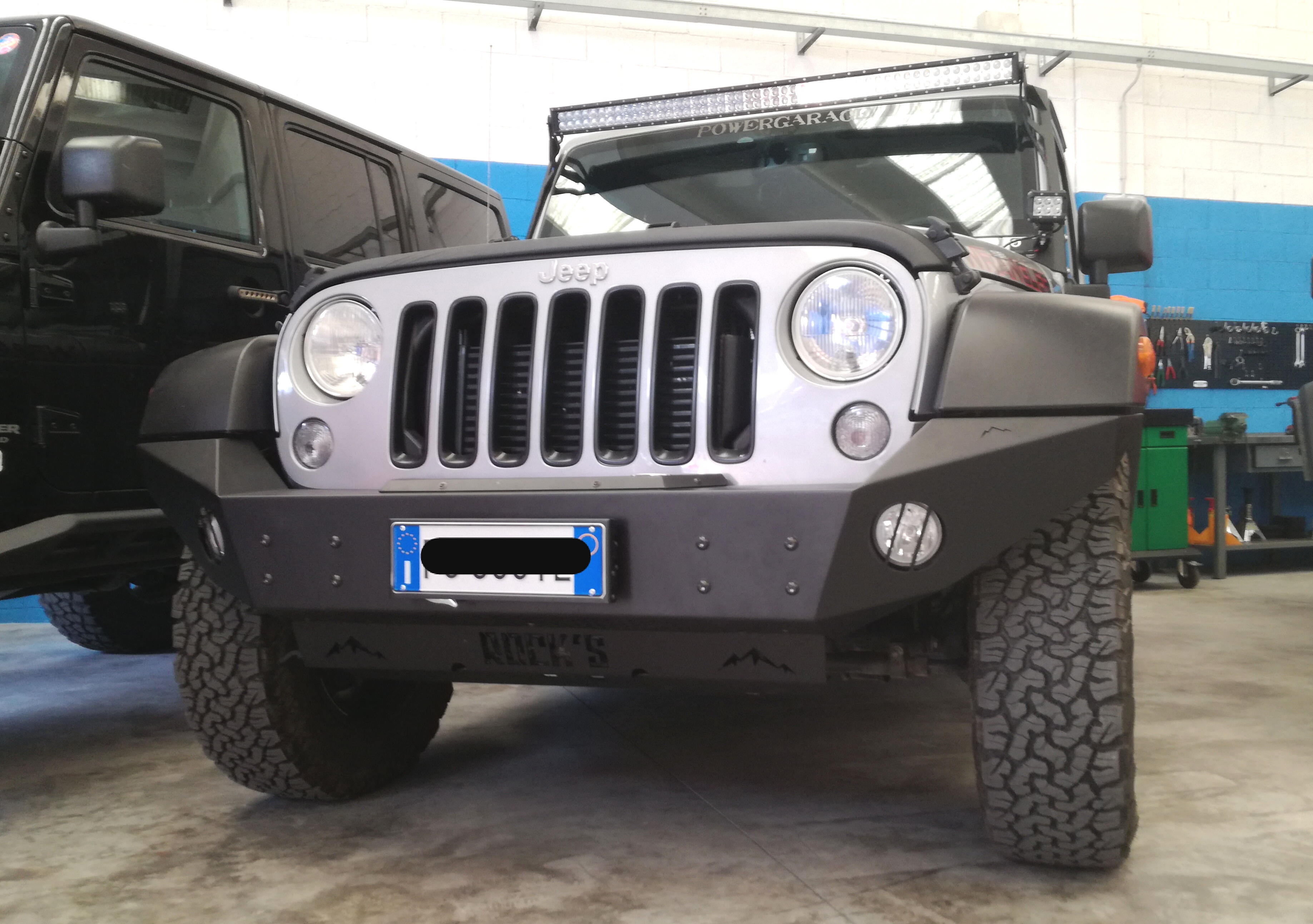 Paraurti Anteriore Acciaio STEALTH - Rocks 4x4