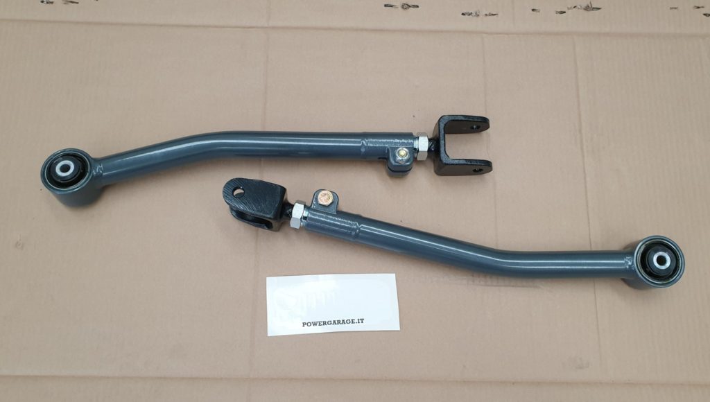 puntoni synergy anteriori superiori regolabili jeep wrangler JL vista lato